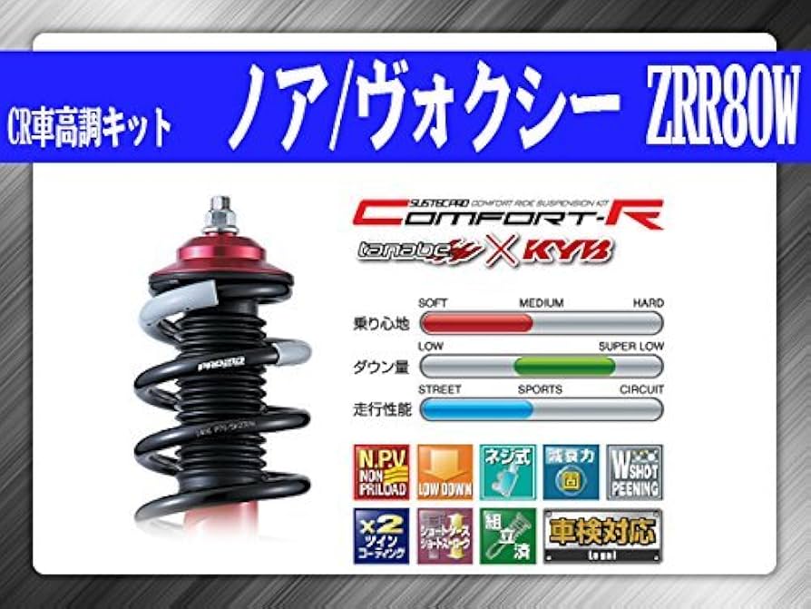 ノア ヴォクシー エスクァイア タナベ 車高調 Amazon | タナベ SUSTEC PRO CR車高調キット ノア/ヴォクシー